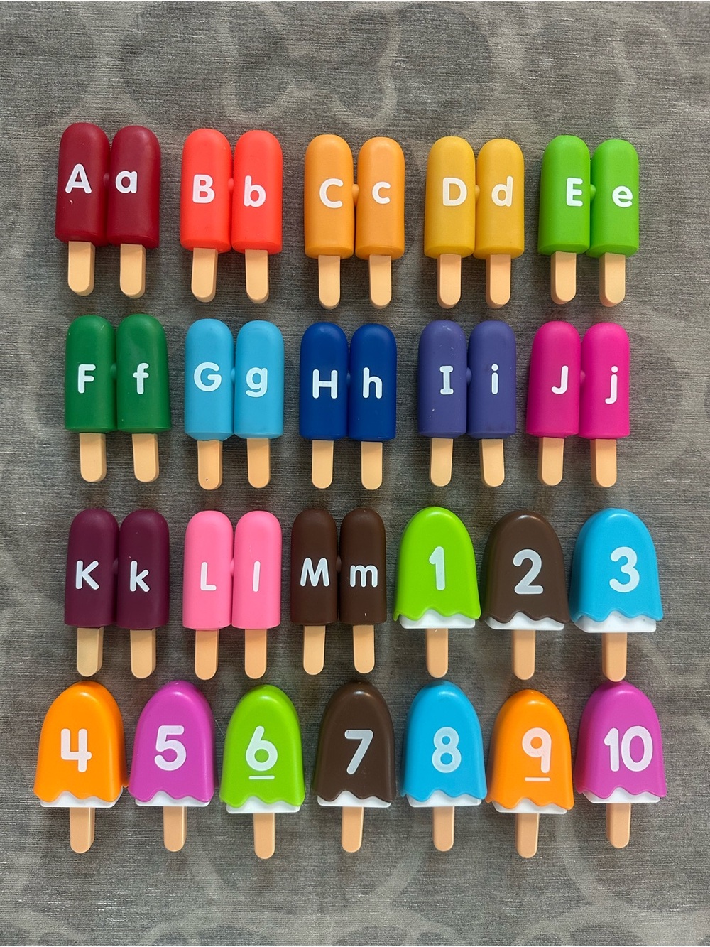 Learning Resources Smart Snacks Alpha Pops & Number Popsicle Learning Set